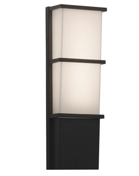 Lasalle LED Outdoor Wall Sconce in Textured Bronze