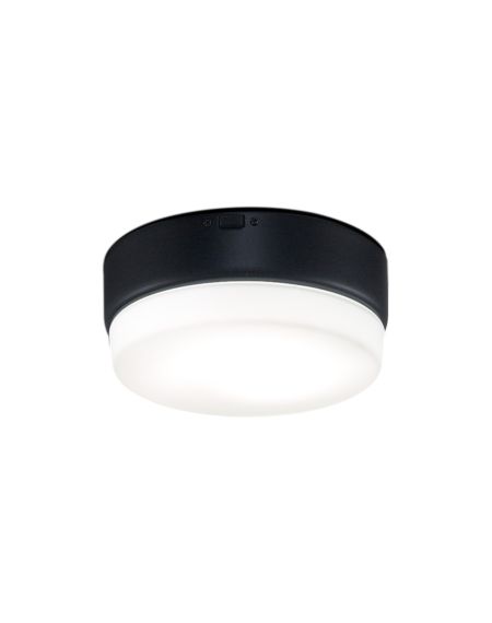  Zonix Wet Indoor/Outdoor Ceiling Fan Light Kit in Black