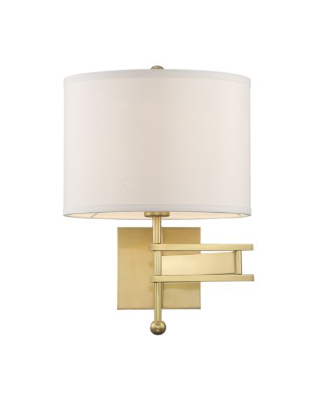  Marshall Wall Sconce in Aged Brass