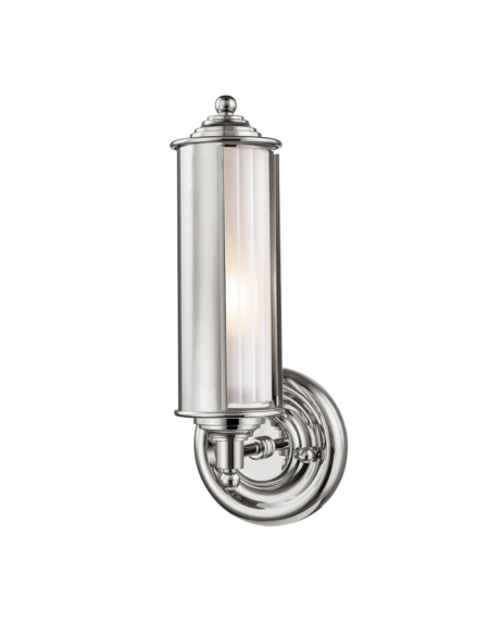  Classic No.1 by Mark D. Sikes Wall Sconce in Polished Nickel