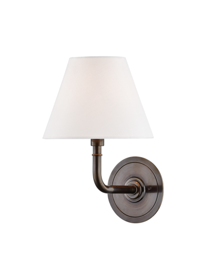  Signature No.1 by Mark D. Sikes Wall Lamp in Distressed Bronze