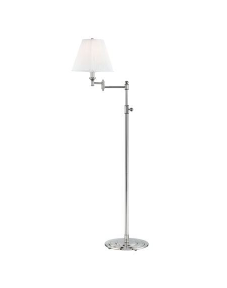  Signature No.1 by Mark D. Sikes Floor Lamp in Polished Nickel