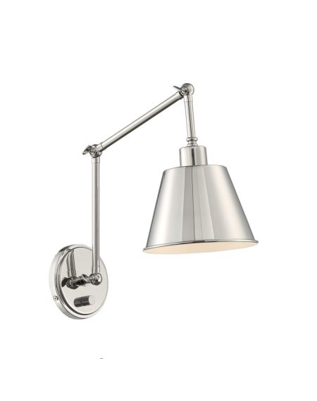  Mitchell Wall Sconce in Polished Nickel