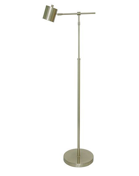  Morris Floor Lamp in Satin Nickel