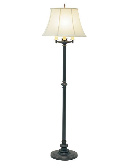 Newport 1-Light Floor Lamp in Oil Rubbed Bronze