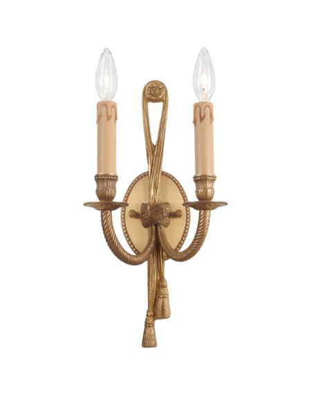  Knot Wall Sconce in French Gold