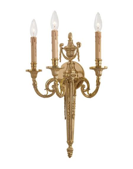  Wall Sconce in French Gold