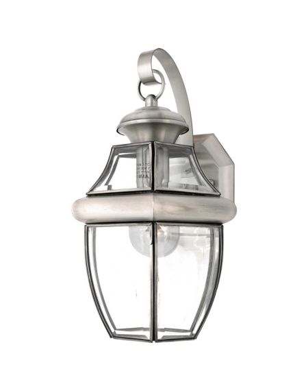 Quoizel Newbury 8 Inch Outdoor Hanging Light in Pewter