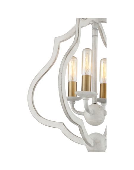 O'Keefe 4-Light Ceiling Light in Antique White