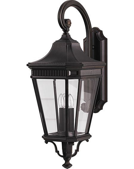 Generation Lighting Cotswold Lane Collection 12" Outdoor Lantern in Bronze