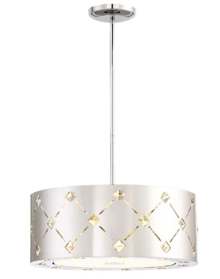 Crowned LED Pendant Light