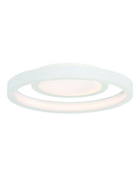  Knock Out Ceiling Light in White