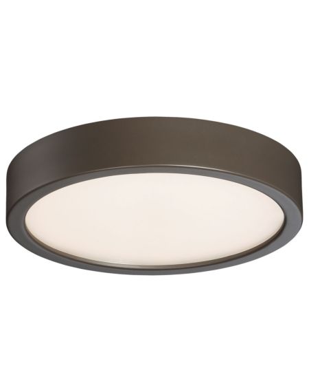 George Kovacs Disc LED Ceiling Light in Painted Copper Bronze Patina