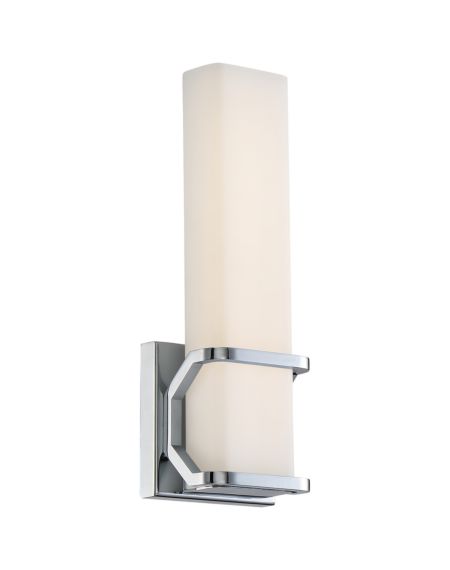 Platinum Collection Axis LED Bathroom Vanity Light in Polished Chrome