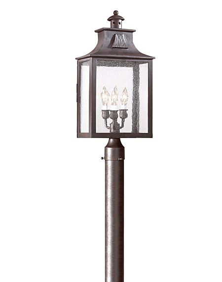 Newton 3-Light Post Lantern