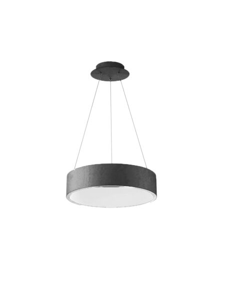 Corso 1-Light LED Pendant in Black