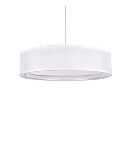  Covina LED Pendant Light in White