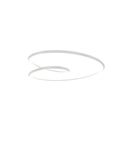  Ampersand LED Pendant Light in White