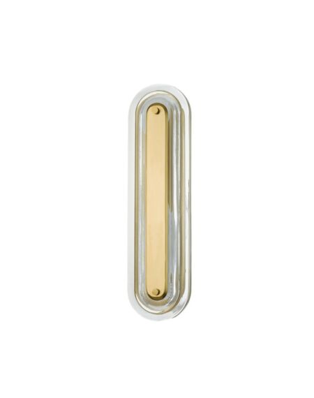 Litton 1-Light LED Wall Sconce in Aged Brass