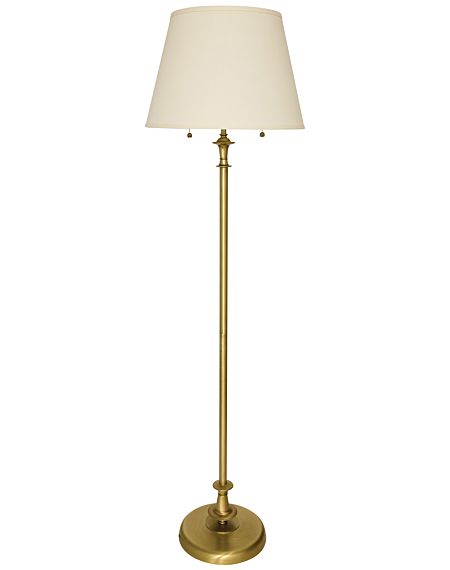  Randolph Floor Lamp in Antique Brass