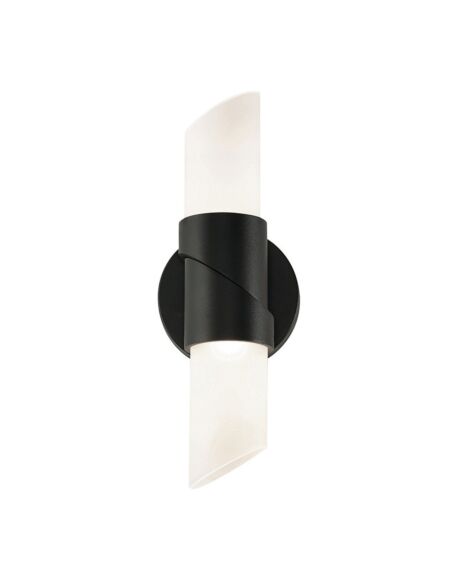 Slice LED Wall Sconce in Black