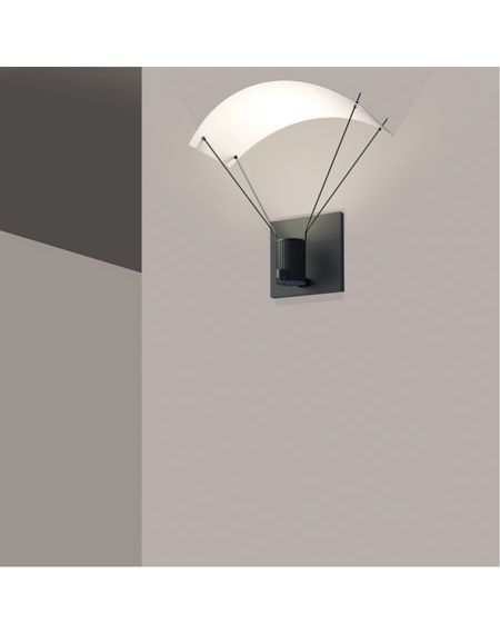  Suspenders® Wall Sconce in Satin Black