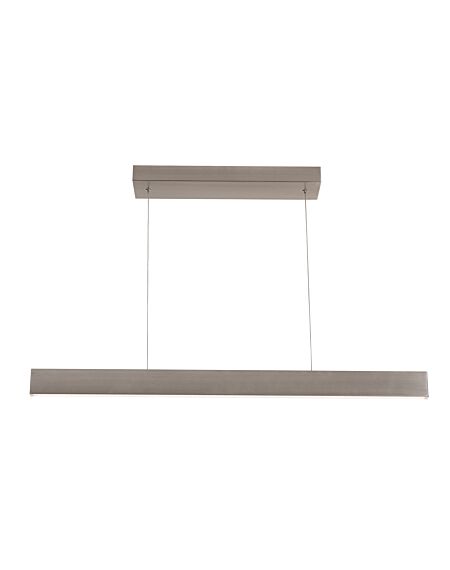 Stealth LED Linear Pendant in Satin Nickel