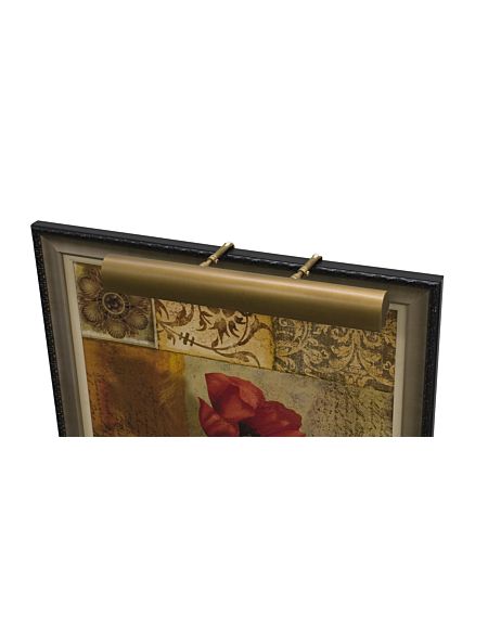 House of Troy Traditional 24 Inch Weathered Brass Picture Light