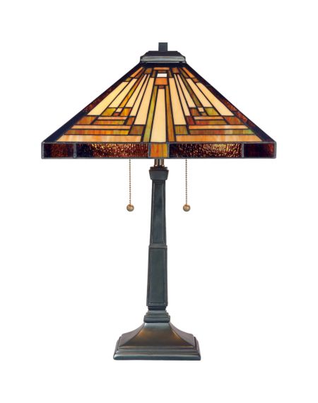 Stephen 2-Light Table Lamp in Vintage Bronze