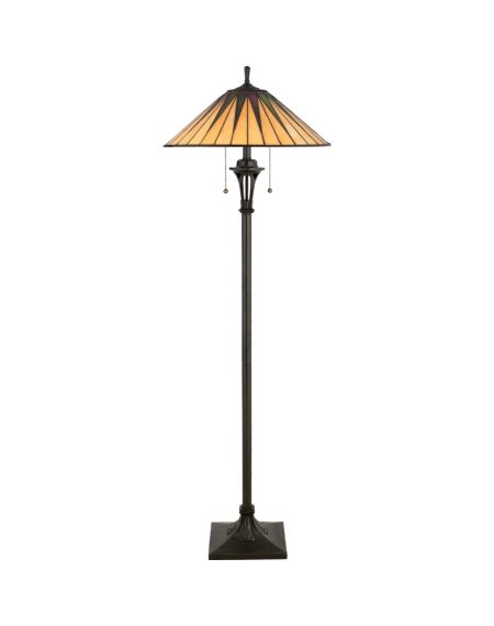  Gotham Floor Lamp in Vintage Bronze