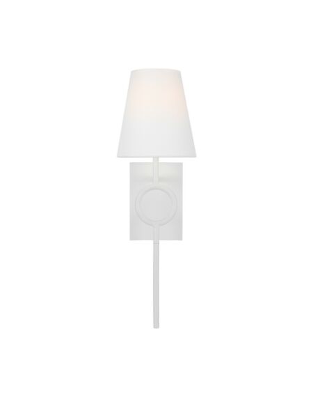 Montour 1-Light Wall Sconce in Matte White