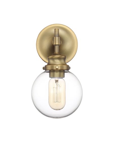 Chatham Wall Sconce in Natural Brass