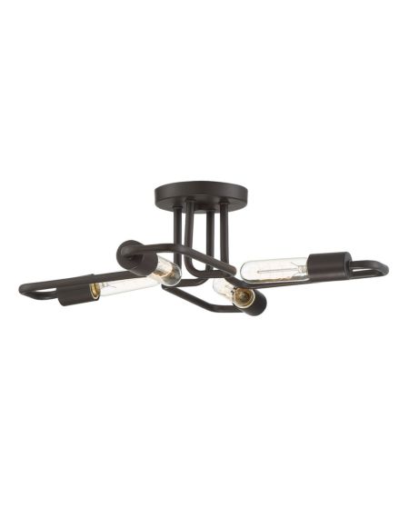 Angles Ceiling Light in Oil Rubbed Bronze