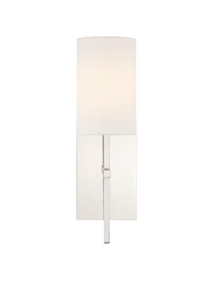  Veronica Wall Sconce in Polished Nickel