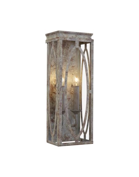 Visual Comfort Studio Patrice 2-Light Wall Sconce in Deep Abyss by Sean Lavin