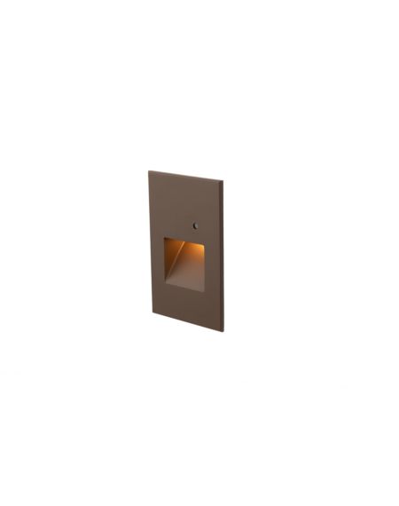Step Light With Photocell Wall Sconce