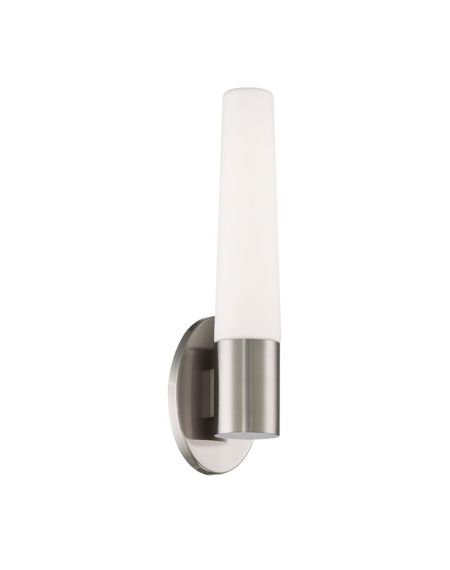  Tusk Wall Sconce in Brushed Nickel
