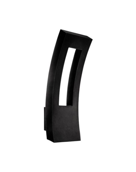  Dawn Outdoor Wall Light in Black