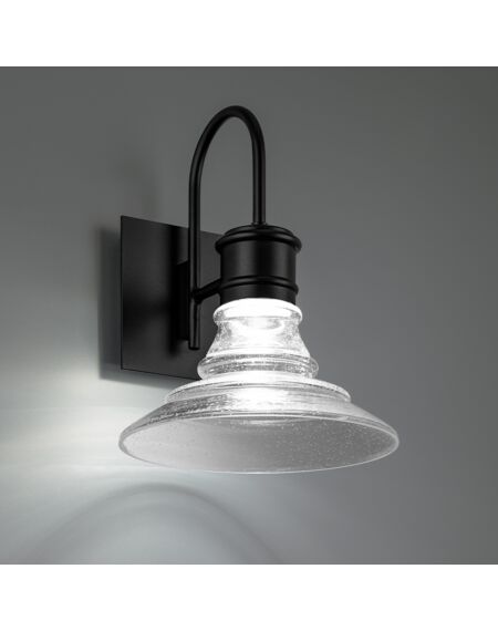 Nantucket 1-Light LED Outdoor Wall Light in Black