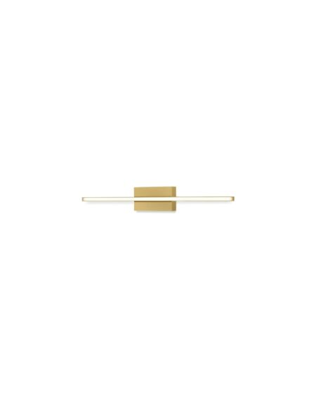 Vega Minor LED Wall Sconce in Brushed Gold