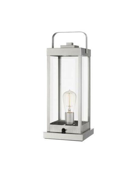 Westover 1-Light Outdoor Table Lamp in Stainless Steel