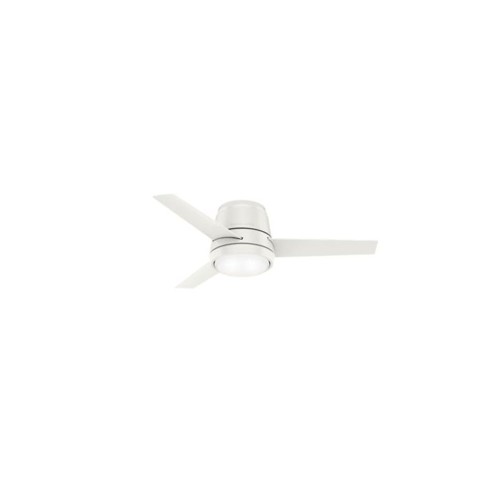 Commodus 44 Ceiling Fan In Fresh White, Tribeca Ceiling Fan With Light