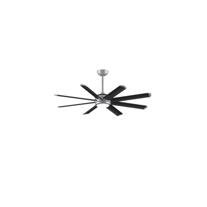 Stellar Custom 8 Blade Ceiling Fan, Black 8 Blade Ceiling Fan