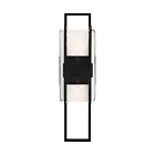 Duelle 1-Light 18.00"H LED Wall Sconce in Nightshade Black