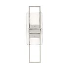 Duelle 1-Light 18.00"H LED Wall Sconce in Polished Nickel
