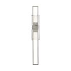 Duelle 1-Light 28.00"H LED Wall Sconce in Polished Nickel