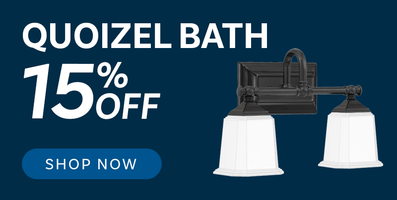 Save 15% on select Quoizel - Shop Now