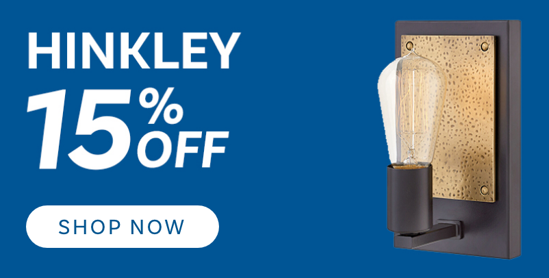 Save 15% on select Hinkley - Shop Now