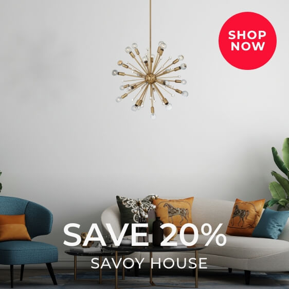 Save 20% on Savoy House - ProgressiveLighting.com
